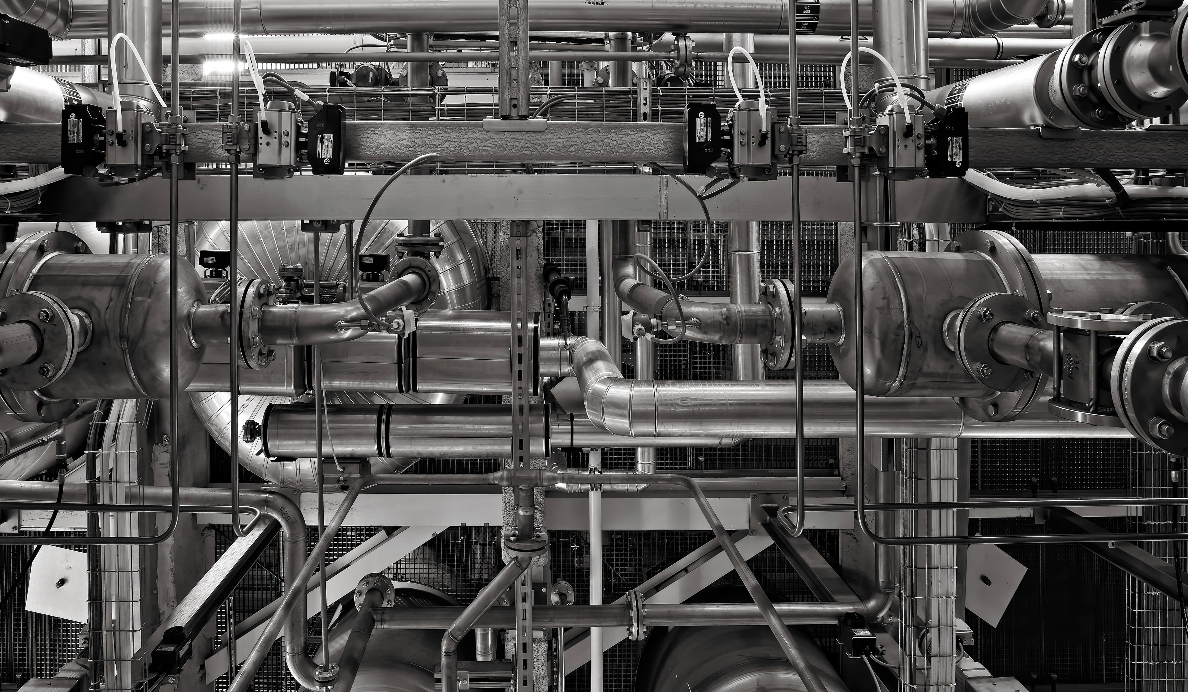 Industrial water treatment facility